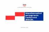 Nacionalni program reformi 2018. - Vlada