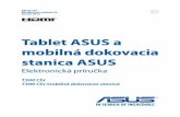 Tablet ASUS a mobilná dokovacia stanica ASUS