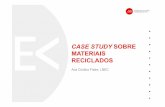 CASE STUDY SOBRE MATERIAIS RECICLADOS