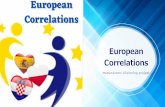 European Correlations - ss-ivana-mestrovica-drnis.hr