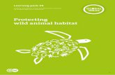 Protecting wild animal habitat