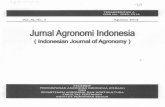 Jumal Agronomi Indonesia - IPB University