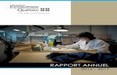 Rapport annuel 2016-2017 du Laboratoire de sciences ...