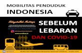 MOBILITAS PENDUDUK INDONESIA SEBELUM LEBARAN