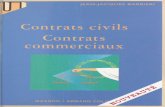 Contrats civils, contrats commerciaux