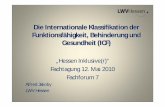 Die Internationale Klassifikation der Funktionsfähigkeit ...
