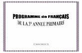 PROGRAMME FRANCAIS 3°AP