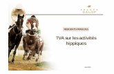 TVA sur les activités hippiques - France Galop