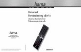 Universal Fernbedienung »8in1« - Hama