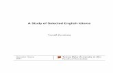 A Study of Selected English Idioms - UTB