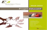 Projet éducatif - CSP