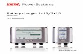 Battery charger 1x15/2x15 - Euroskilt