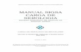 MANUAL SIGSA CARGA DE SEROLOGIA - Argentina