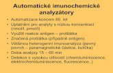 Automatické imunochemické analyzátory