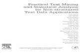 Practical Text Mining and Statistical Analysis for Non ...