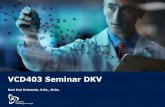 VCD403 Seminar DKV - UPJ