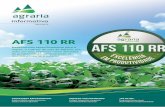 AFS 110 RR - Agrária