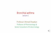 Bronchial asthma - HUMSC