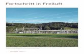 Fortschritt in Freiluft - Swissgrid