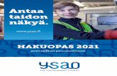 HAKUOPAS 2021 - ysao.fi