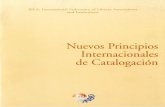 Nuevos Principios Internacionales de Catalogación