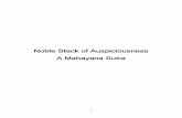 Noble Stack of Auspiciousness A Mahayana Sutra