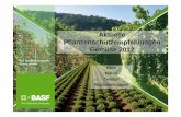 Aktuelle Pflanzenschutzempfehlungen Gem üse 2012