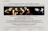 Streichquartett mit Klarinette Le Donne Virtuose und Fabio ...
