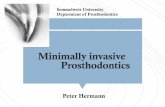 Minimally invasive Prosthodontics - Semmelweis