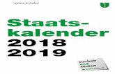 Staats- kalender 2019 - sg.ch