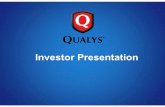 Qualys Investor Presentation v36