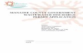Manatee County Government Wastewater Discharge Permit ...
