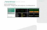 MX280005A Vector Signal Analysis Software
