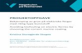 PROSJEKTOPPGAVE - Maritime CleanTech
