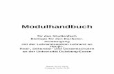 Modulhandbuch - uni-due.de