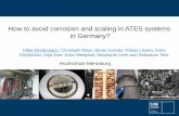 How to avoid corrosion and scaling in ATES systems in Germany?