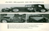 AHK- Bugatti 35 B Replica Ein legendärer Bugatti als ...