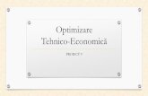 Optimizare Tehnico-Economică