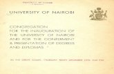 Graduation 1970 - University of Nairobi