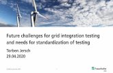 Future challenges for grid integration testing and needs ...