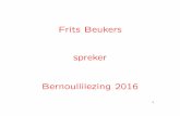 Frits Beukers spreker Bernoullilezing 2016