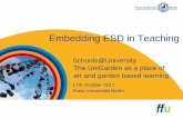 Embedding ESD in Teaching