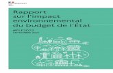 1514 - Rapport sur l'impact environnemental du budget de l ...
