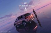 LISTE DE PRIX 2021 - Mercedes-Benz