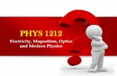 PHYS 1212 - Physics and Astronomy