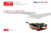 PWX RANGE PRESSURE WASHERS - Altrad Belle