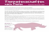 Tierpatenschaften nach Tieren - Zoo Krefeld