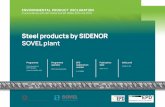 Steel products by SIDENOR SOVEL plant