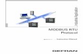 MODBUS RTU Protocol - Gefran