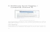 5 Einfuhrung Social Tagging / Computing (Tutorial 4)